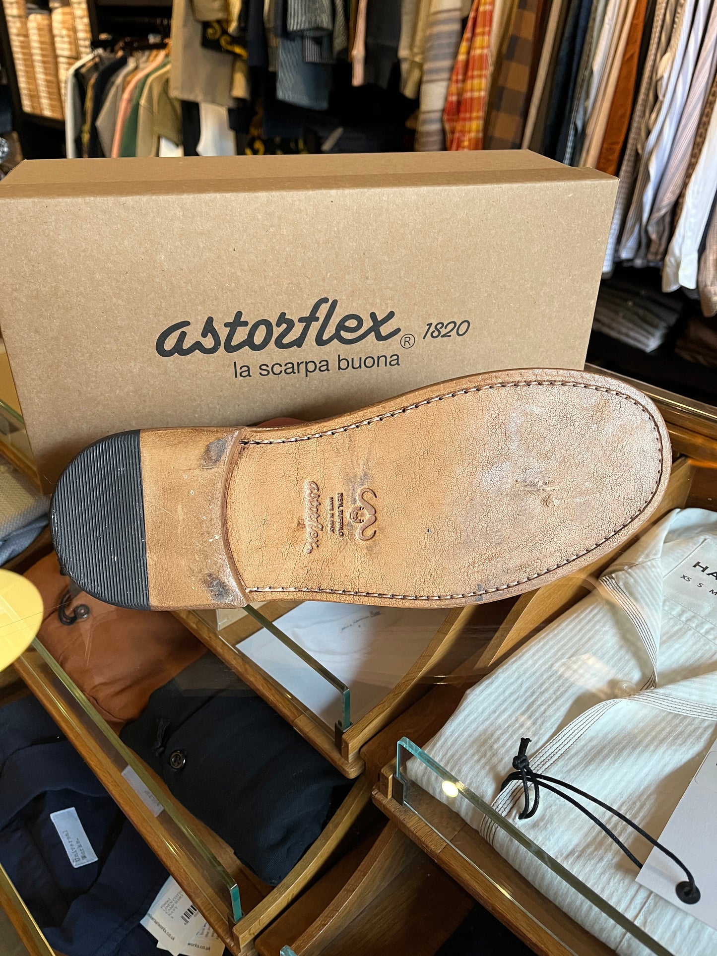 Monkflex Leather Sandal Men