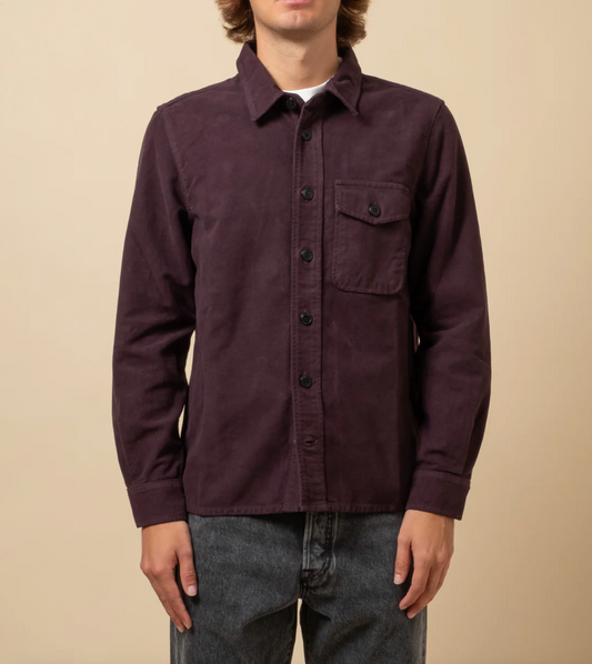 Soft Moleskin Heavy Overshirt